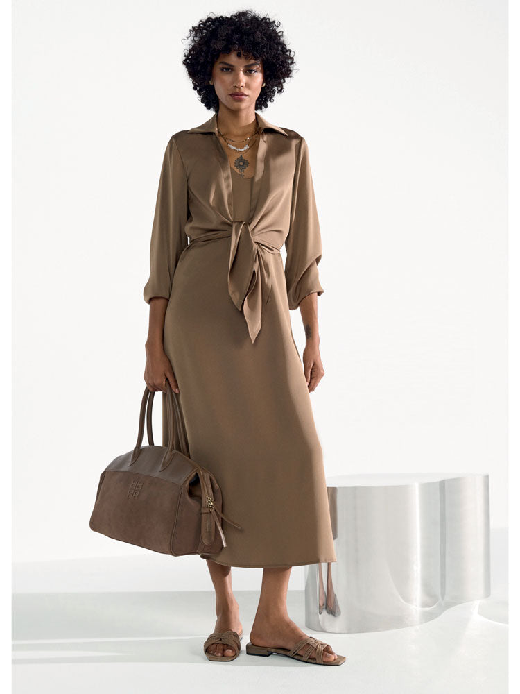 Riani Long Dress Coconut