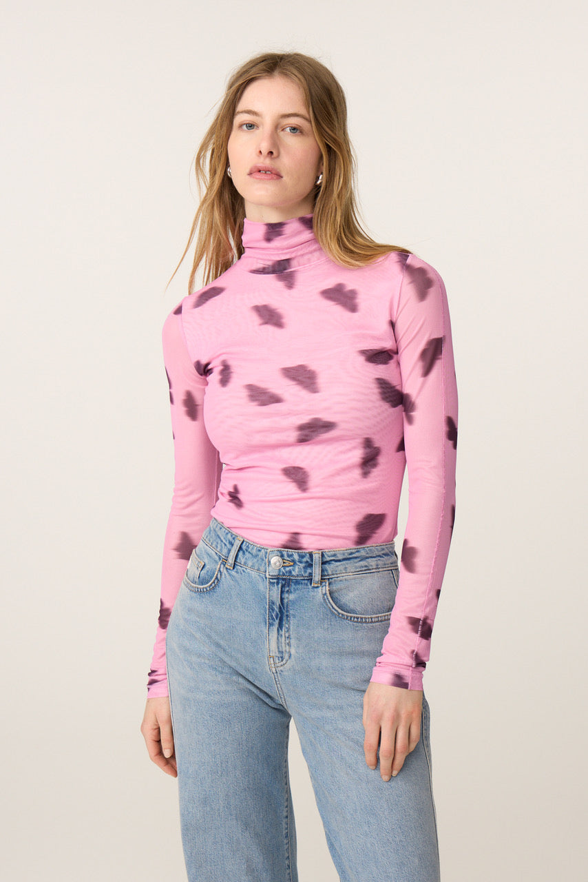 Fabienne Chapot Jaydn Top Pink Rose/Brown