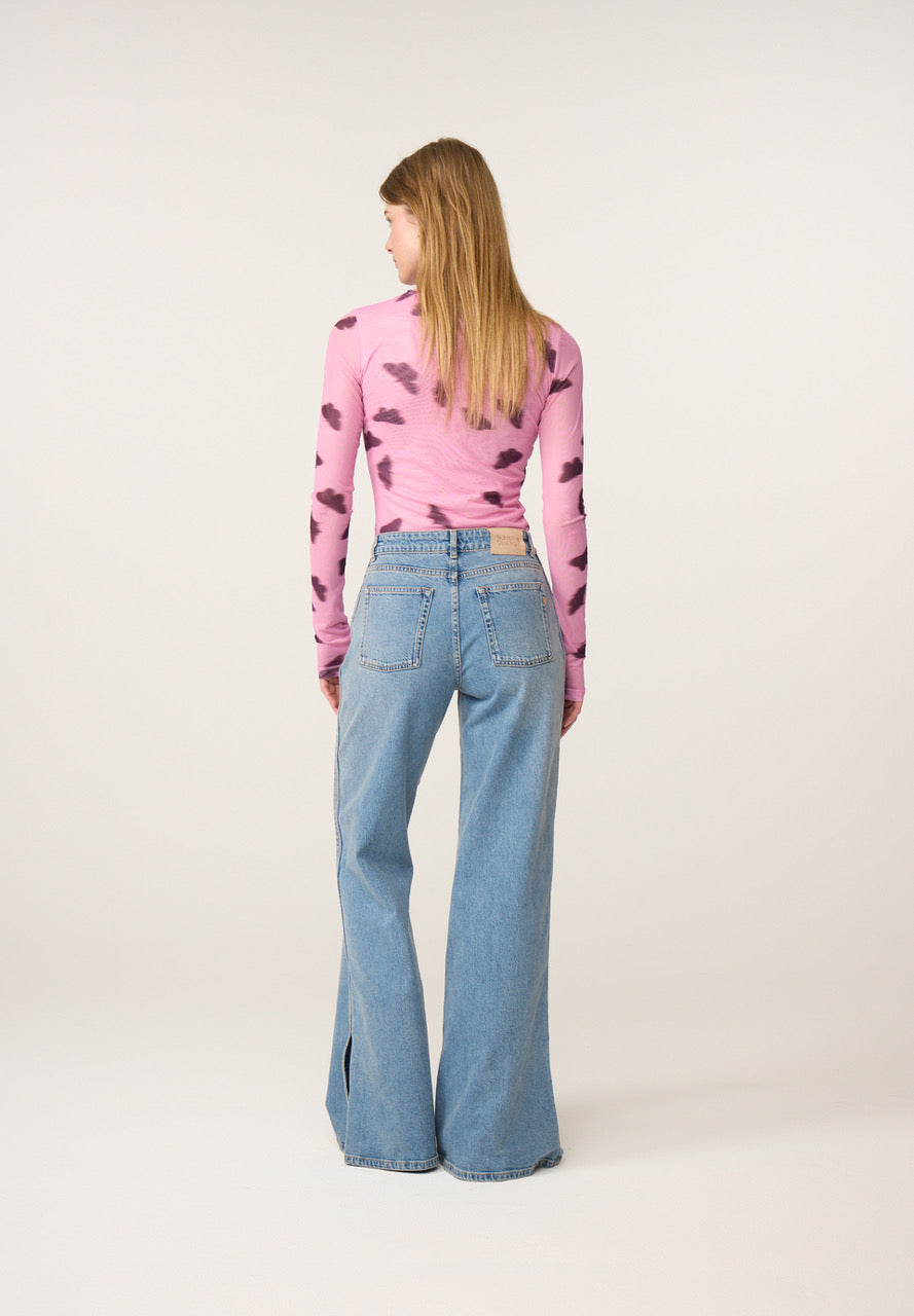 Fabienne Chapot Jaydn Top Pink Rose/Brown