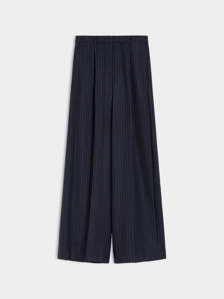 iBlues Rasoio Trousers Navy Pinstripes