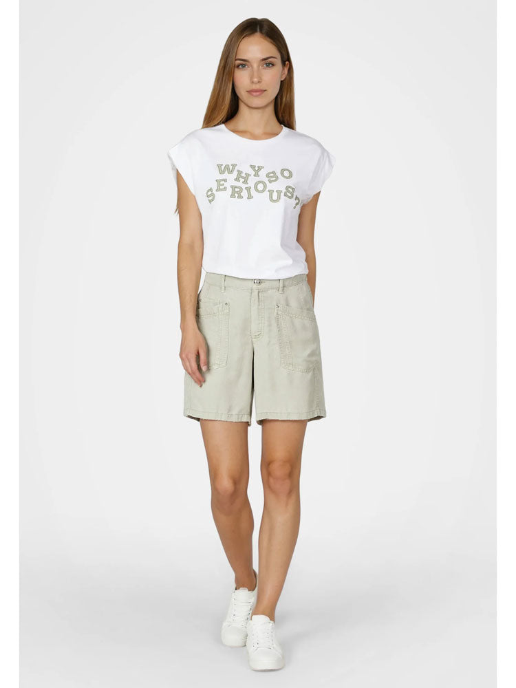 Marc Aurel Logo T-Shirt White