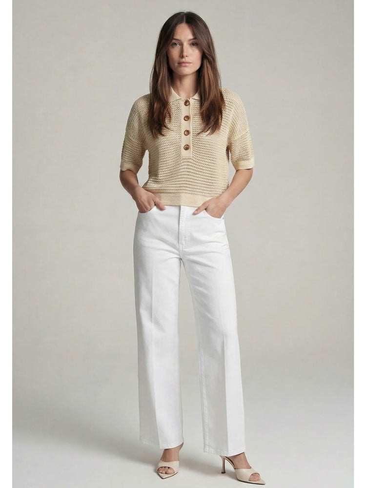 Marc Aurel Polo Knit Light Caramel