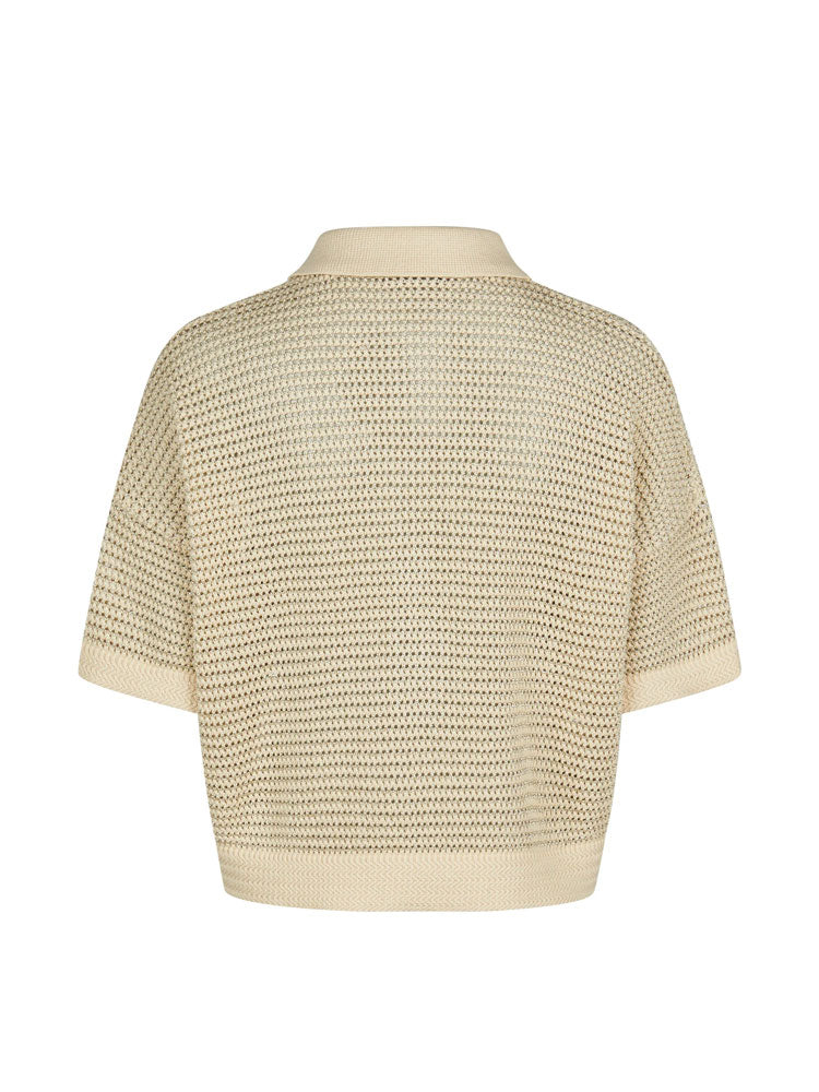 Marc Aurel Polo Knit Light Caramel