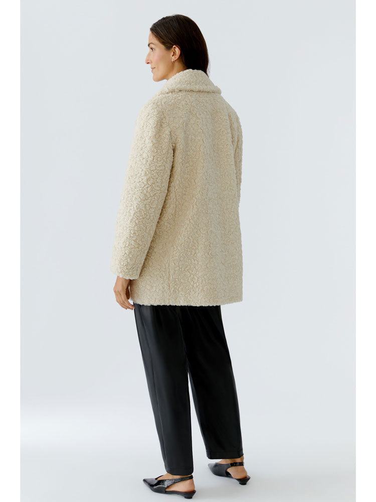 Oui Coat Whitecap Grey