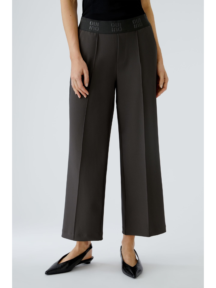 Oui Trousers Espresso