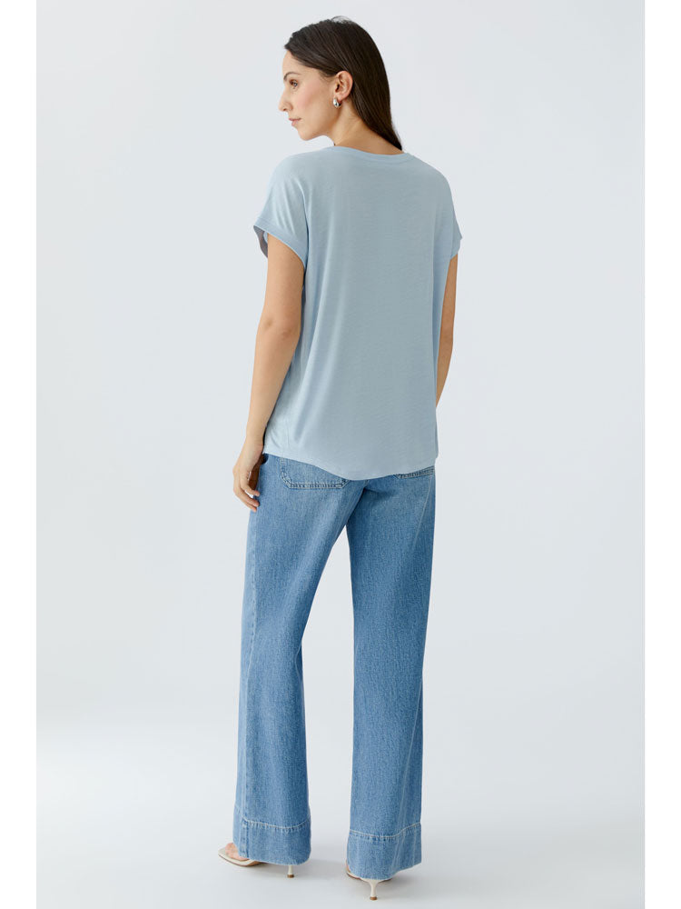 Oui AYANO Blouse Celestial Blue