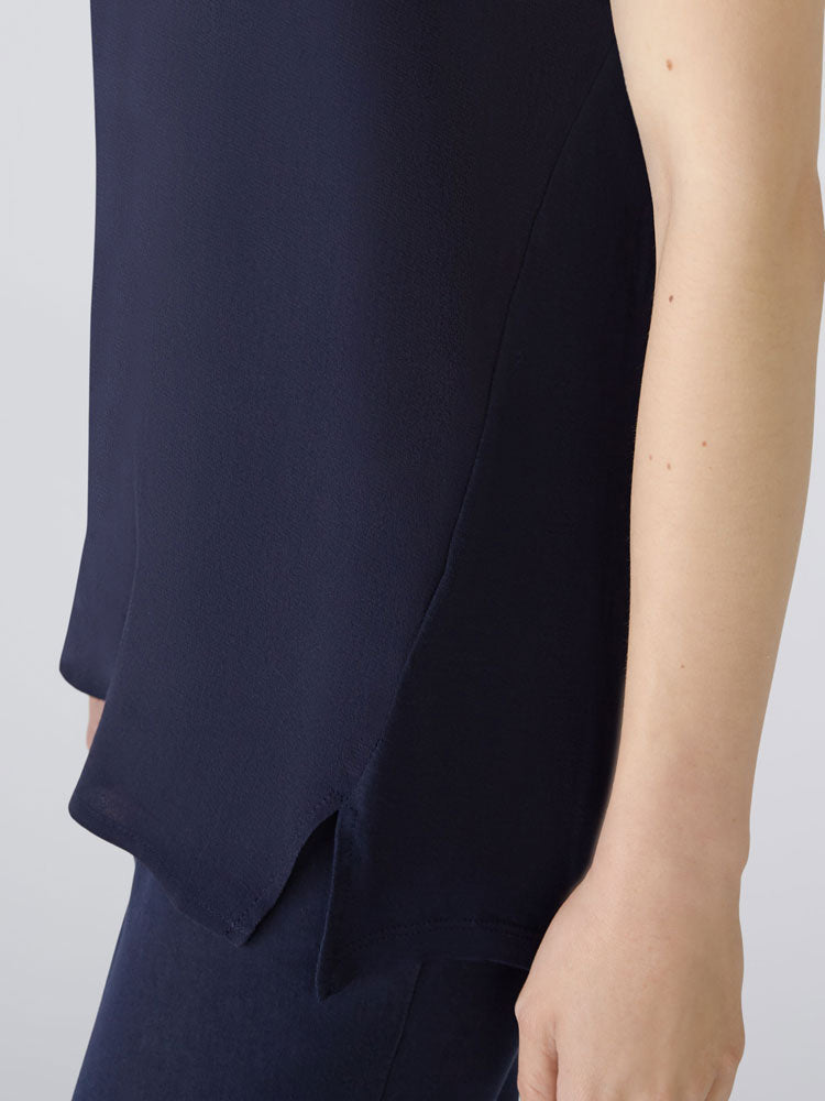 Oui Ayano Blouse Dark Blue