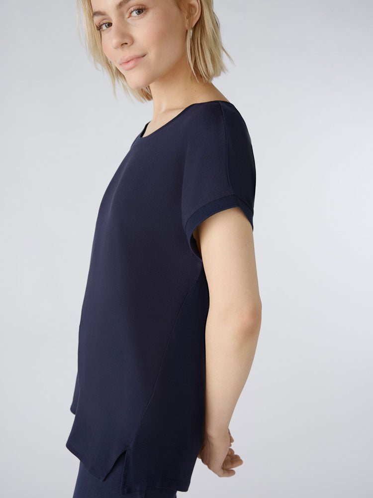 Oui Ayano Blouse Dark Blue