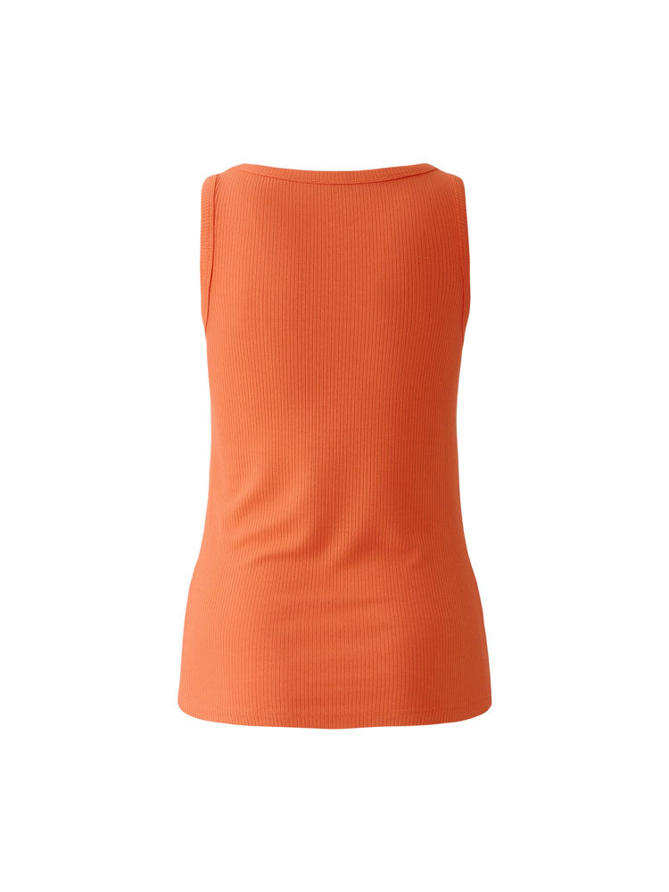 Oui Vest Top Blood Orange