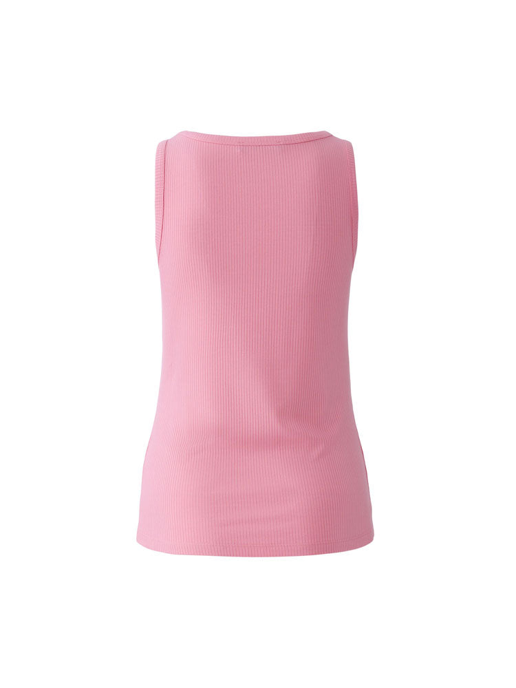 Oui Vest Top Aurora Pink