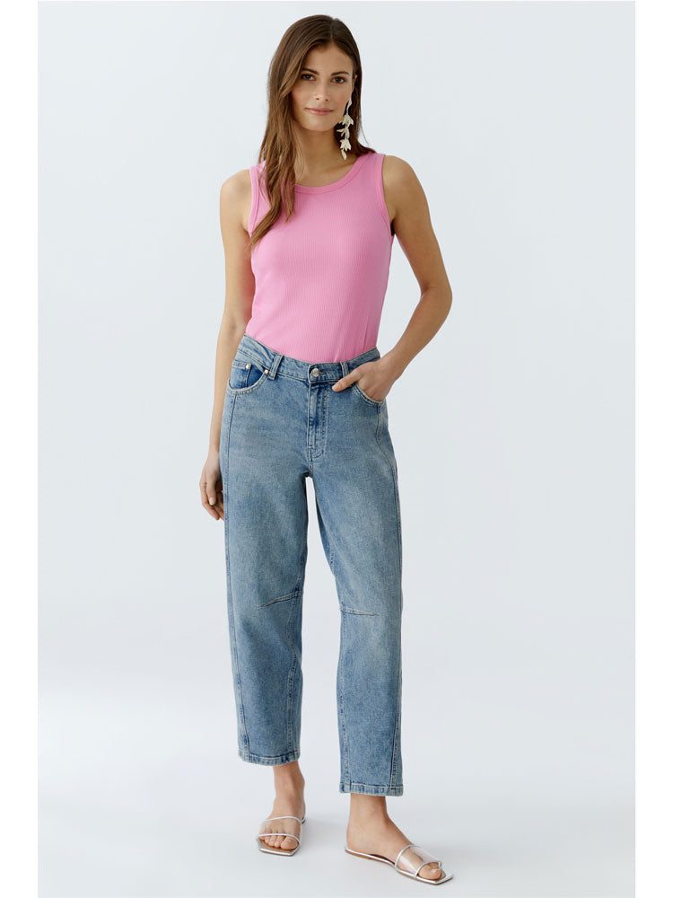 Oui Vest Top Aurora Pink