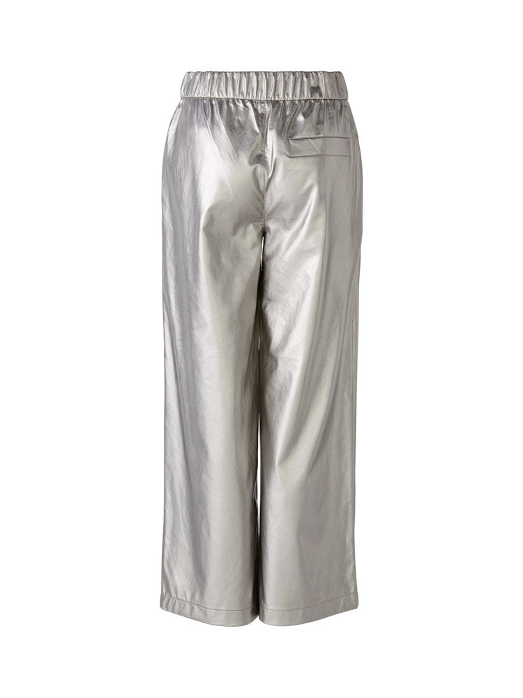 Oui Culotte Trousers Silver