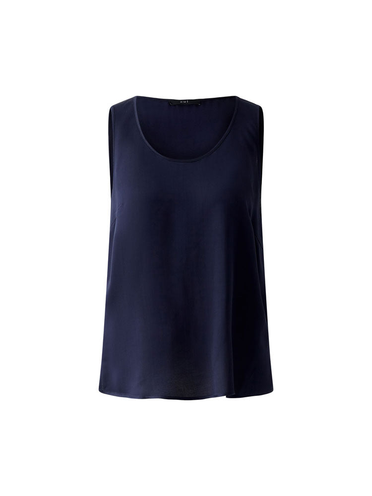 Oui Sleeveless Top Dark Blue