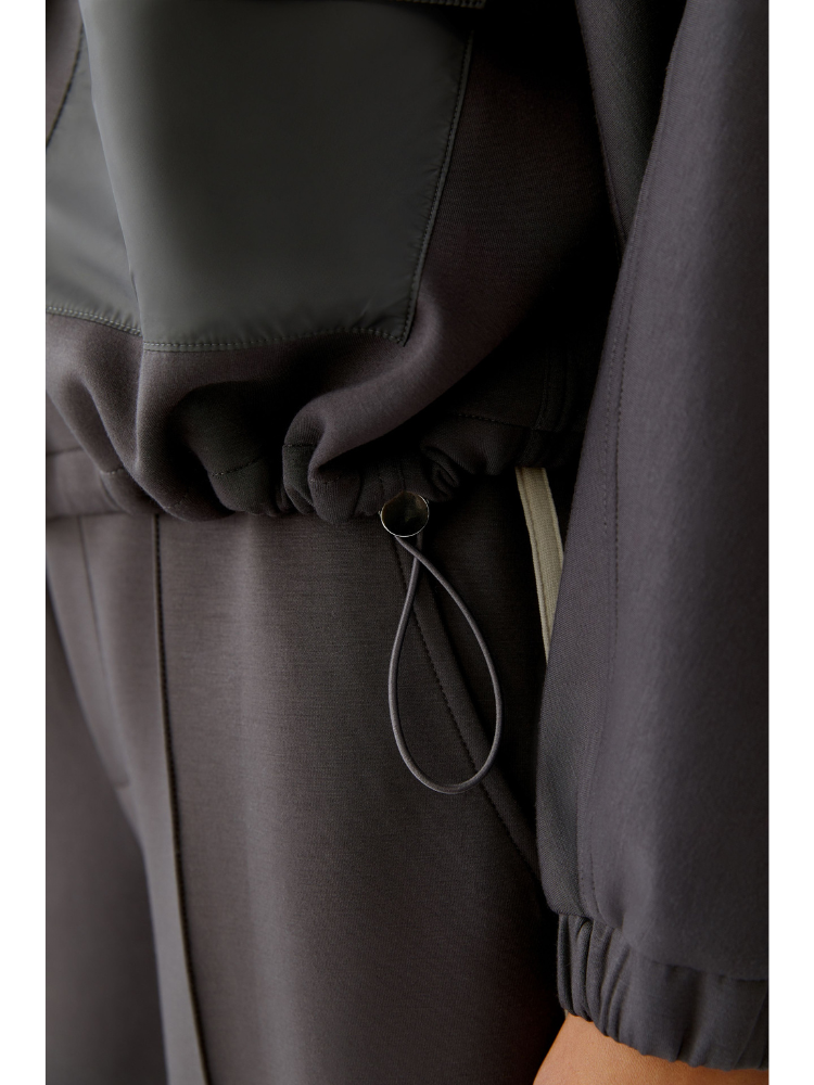Oui Bomber Jacket Espresso