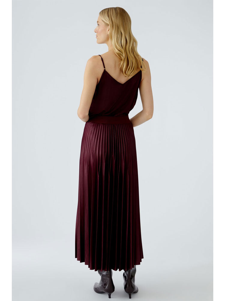 Oui Pleated Skirt Bramble Berry