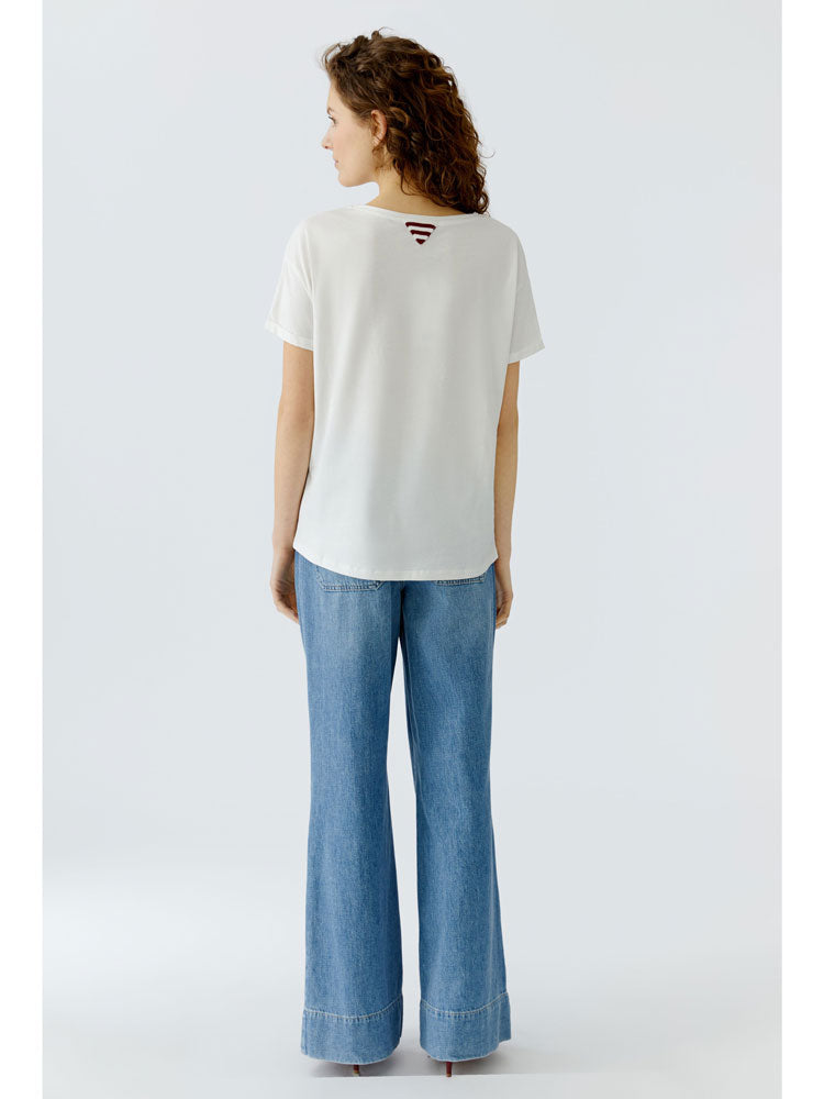 Oui T-Shirt Cloud Dancer