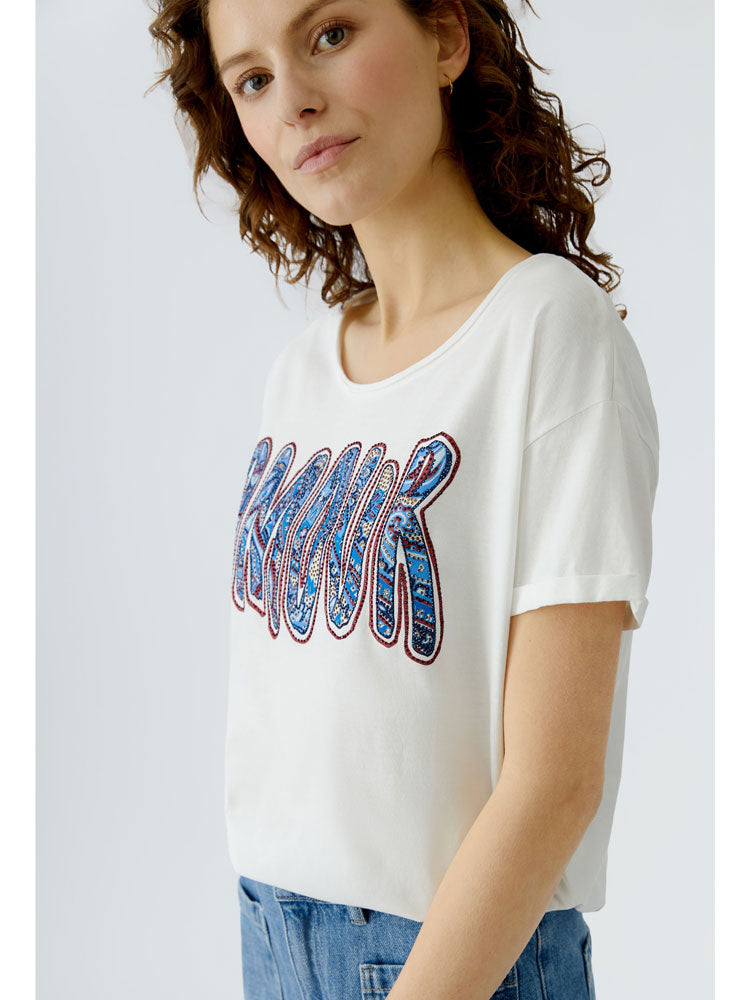 Oui T-Shirt Cloud Dancer