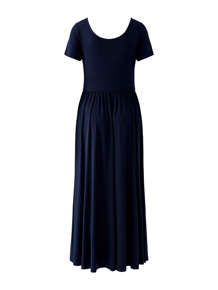 Oui Dress Dark Blue