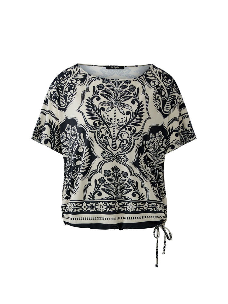 Miss Lagotte T-Shirt Black & Camel