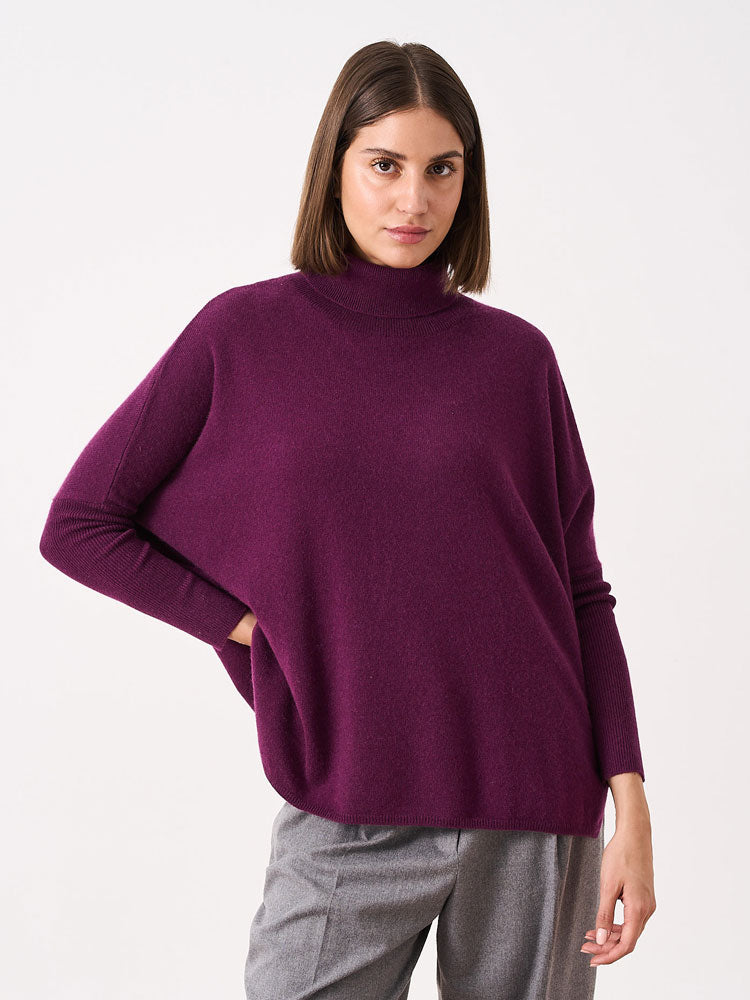 Absolut Cashmere Clara Jumper Eggplant