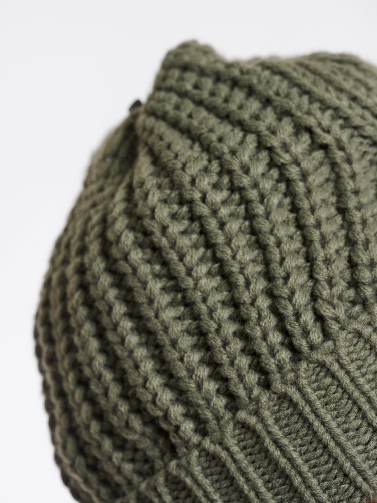 Rino &amp; Pelle Aaf Bobble Hat Green Ash