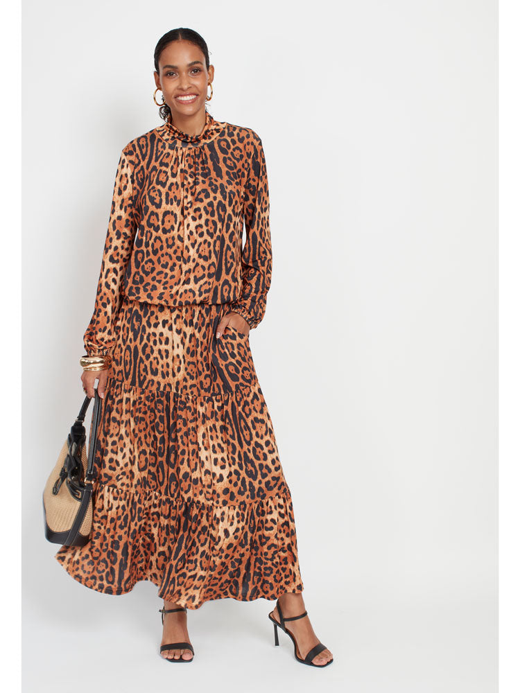 Onjenu Amber Top Leopard Print