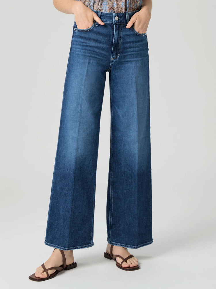 Paige Anessa 31&quot; Wide Leg Jean Dresden