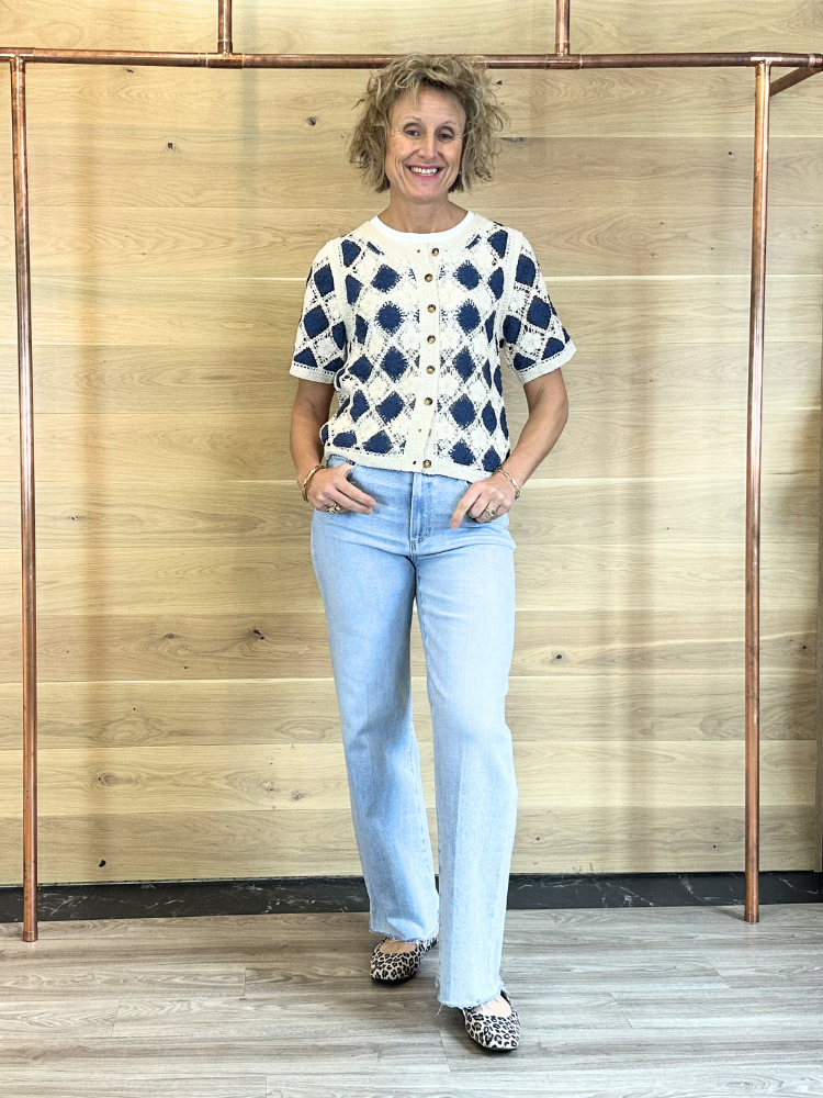 Atelier Reve IrMinor Short Sleeve Cardigan