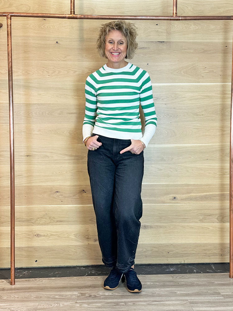 B Young ByMmorla Long Cuff Fine Knit Lepreechaun