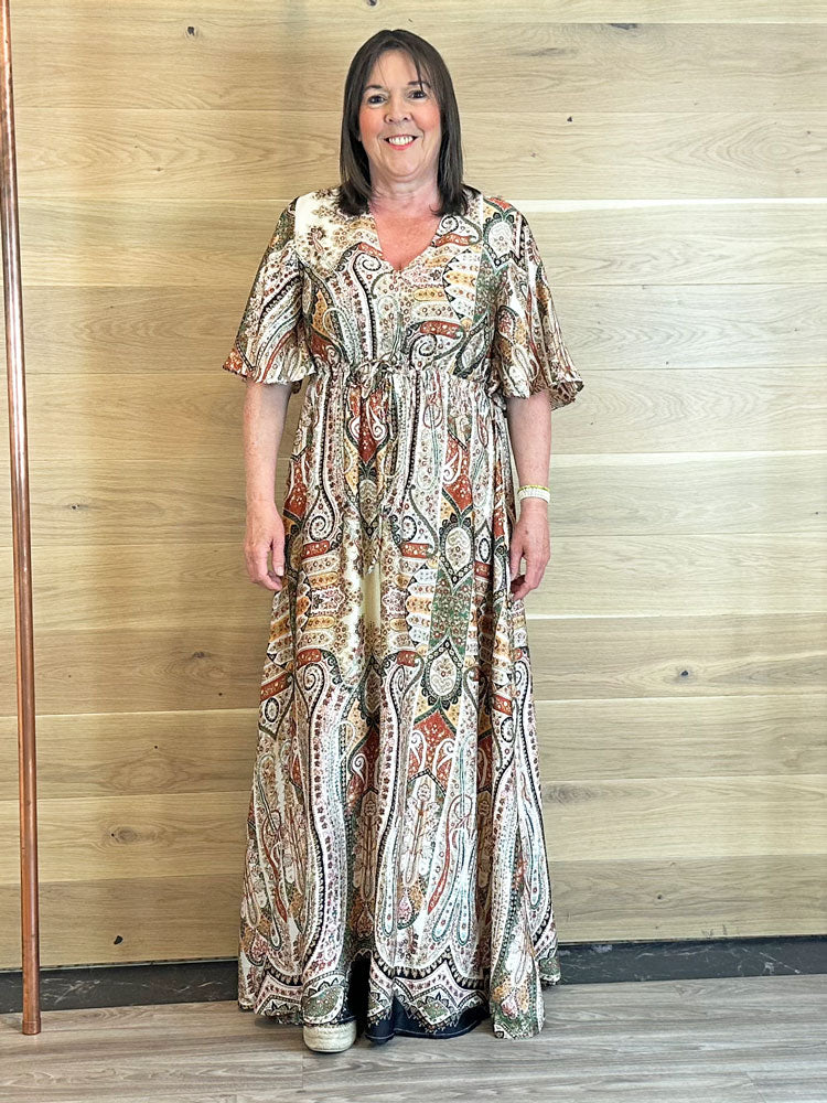 B Young ByFarinela Dress Multi Paisley