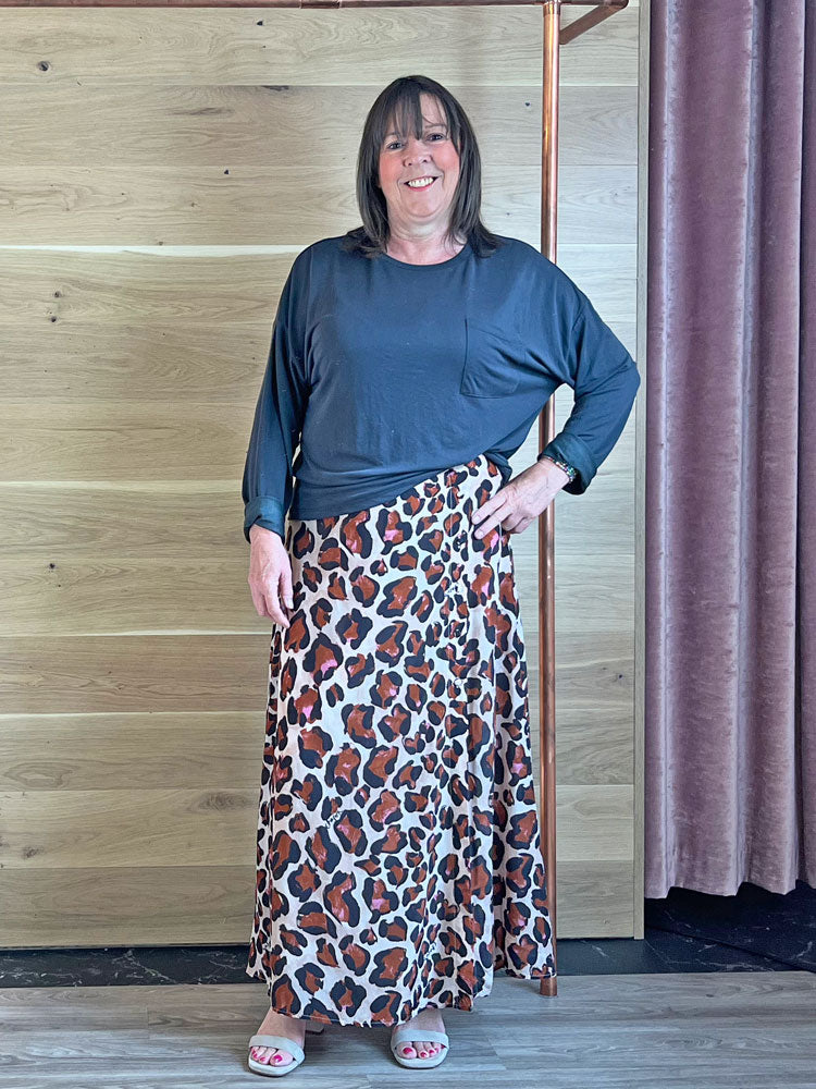 Fabienne Chapot Lila Skirt Leopard Queen