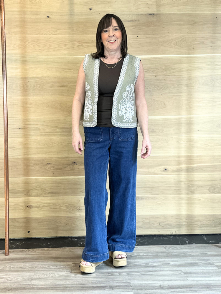 B Young ByEffina Waistcoat Vetvier