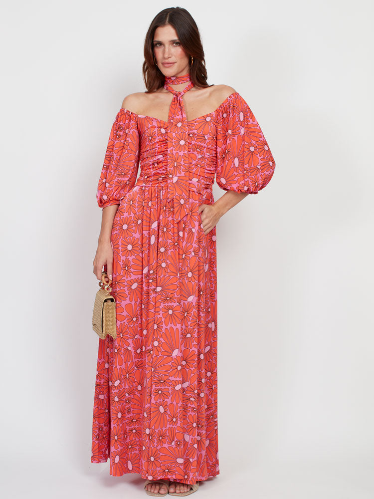 Onjenu Bardot Maxi Daisy Pink