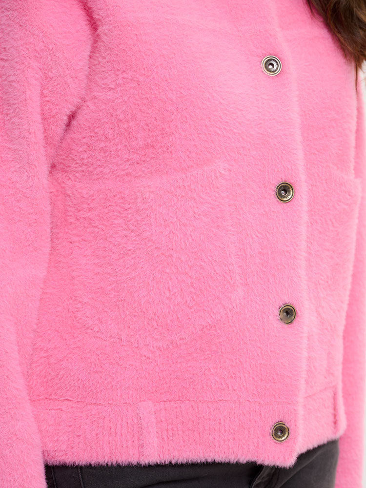 Rino &amp; Pelle Bubbly Boxy Jacket Bright Pink