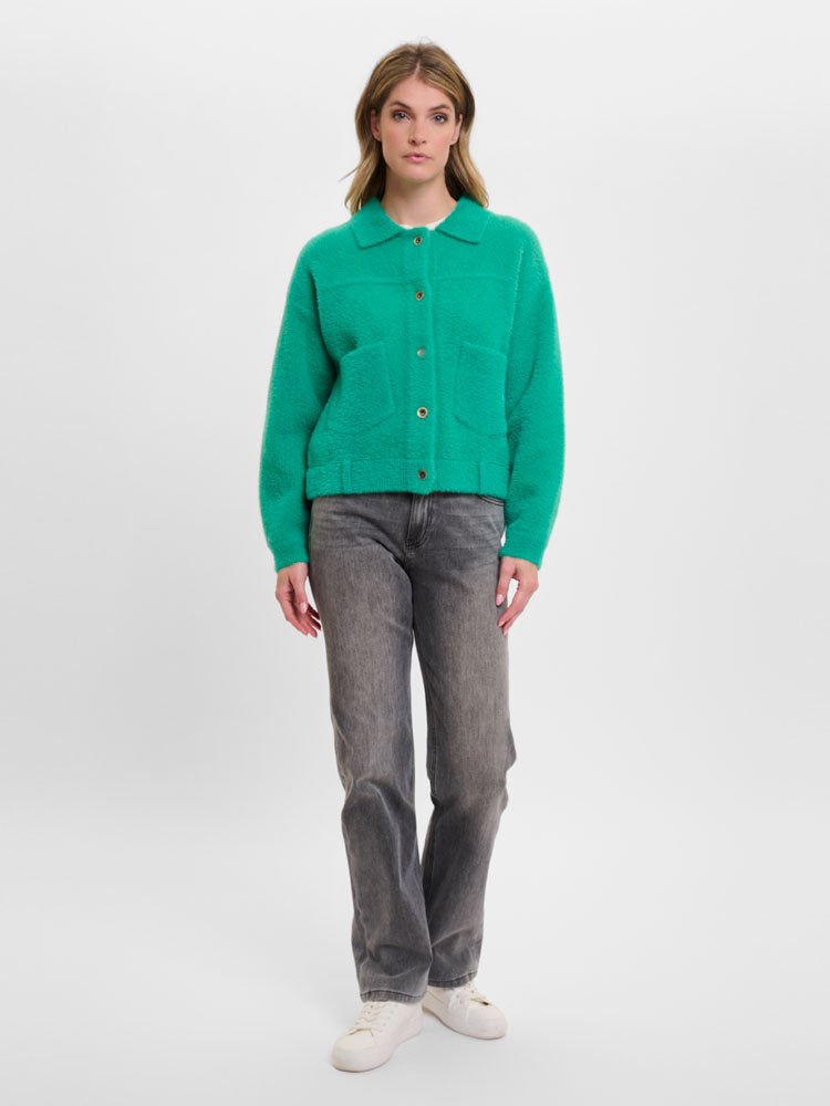 Rino &amp; Pelle Bubbly Boxy Jacket Clover Green