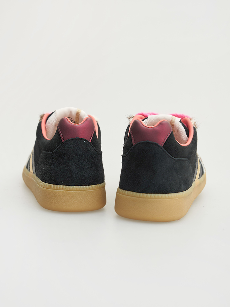 Serafini Copenhagen Vintage Trainer Black Cow Print