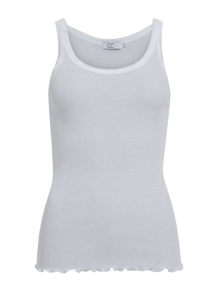 CC Heart Poppy Camisole White