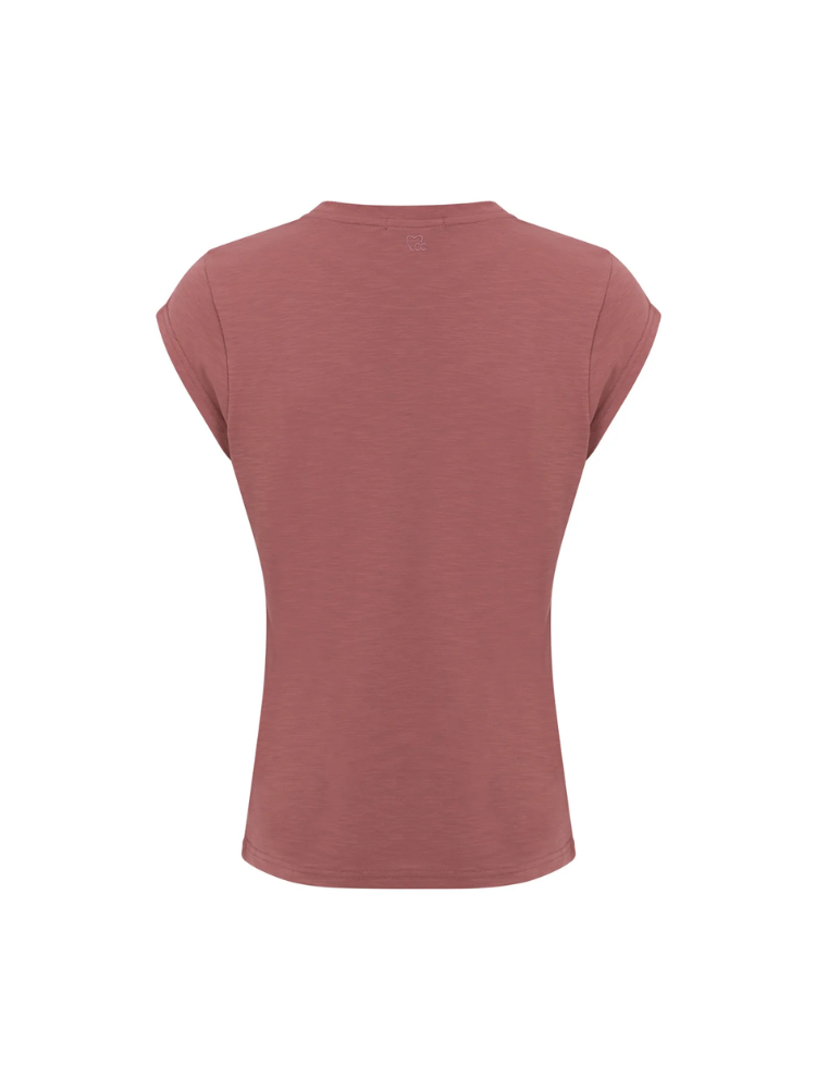 CC Heart Round Neck T-Shirt Apple Butter