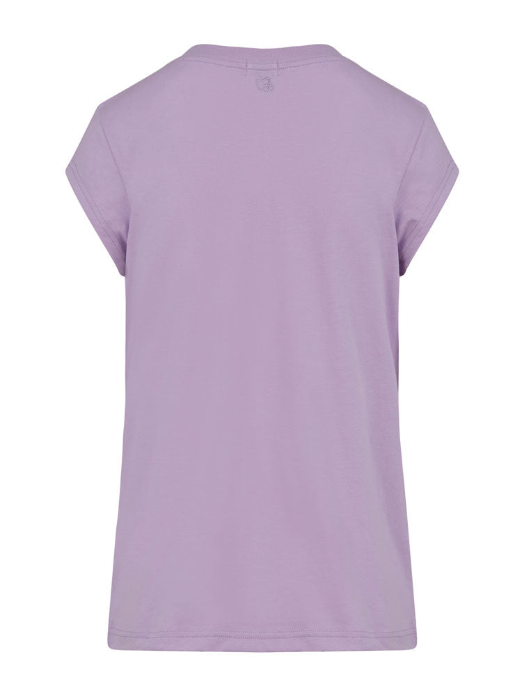 CC Heart Basic T-Shirt Lavender