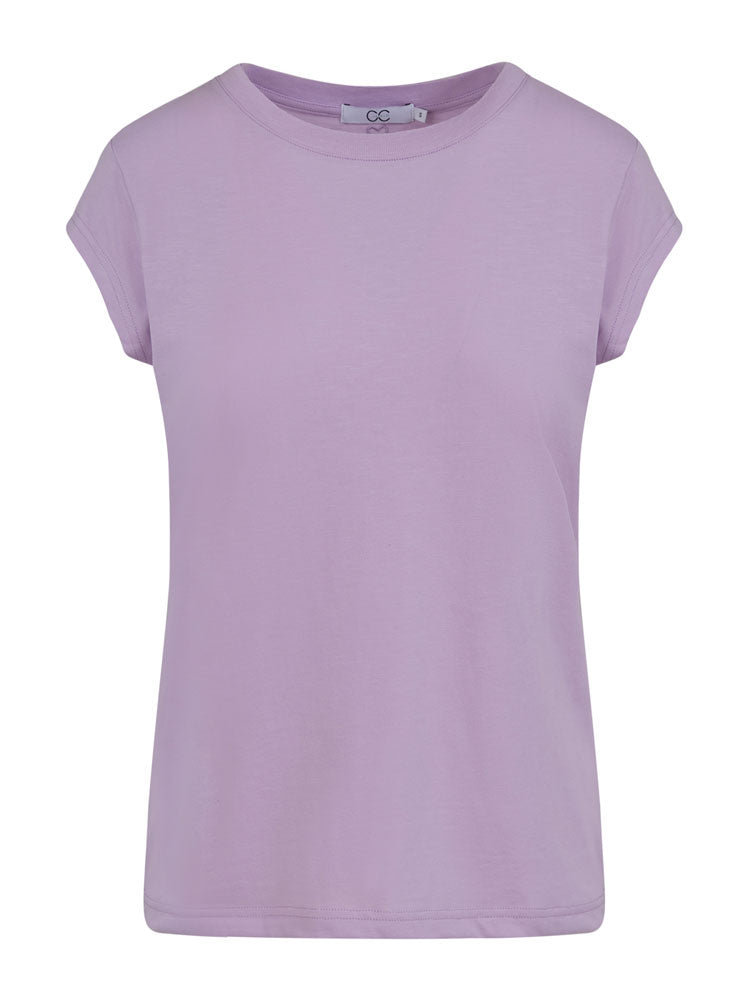 CC Heart Basic T-Shirt Lavender