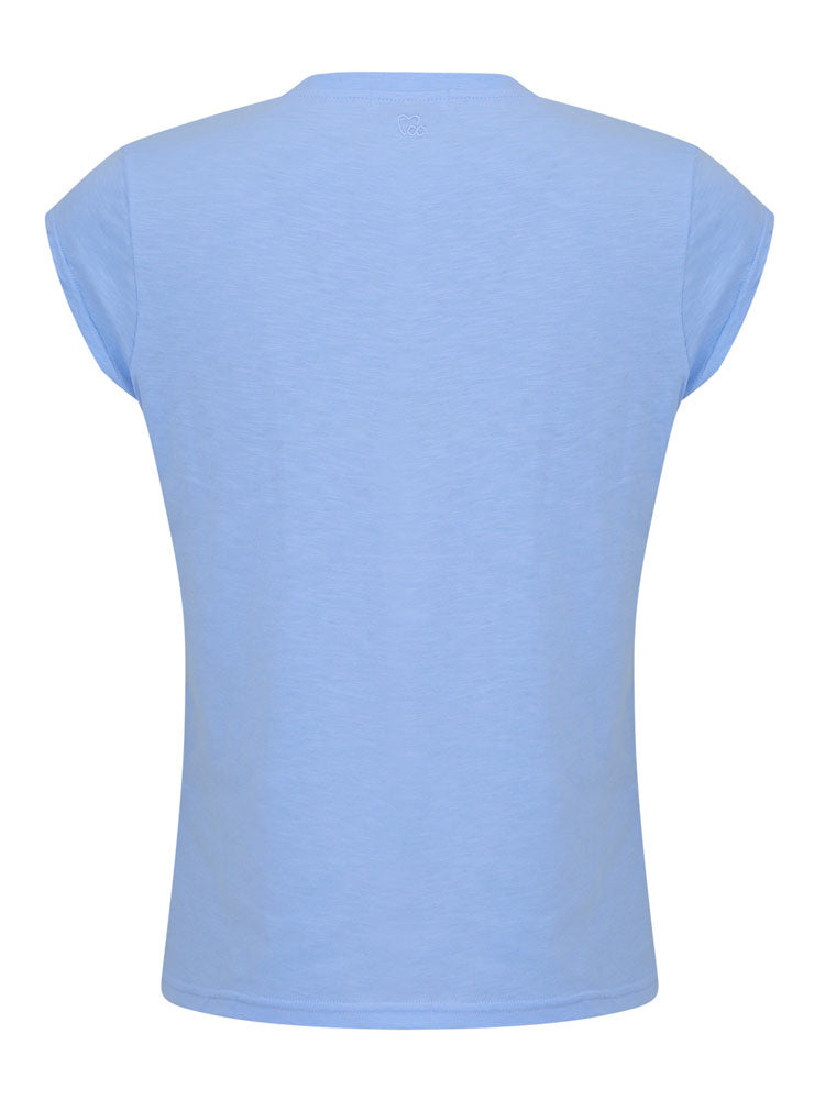 CC Heart Basic T-Shirt Powder Blue