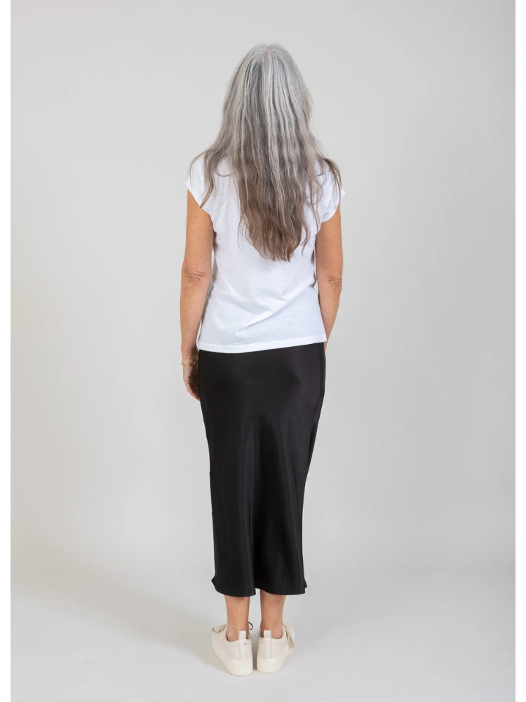 CC Heart Round Neck T-Shirt White