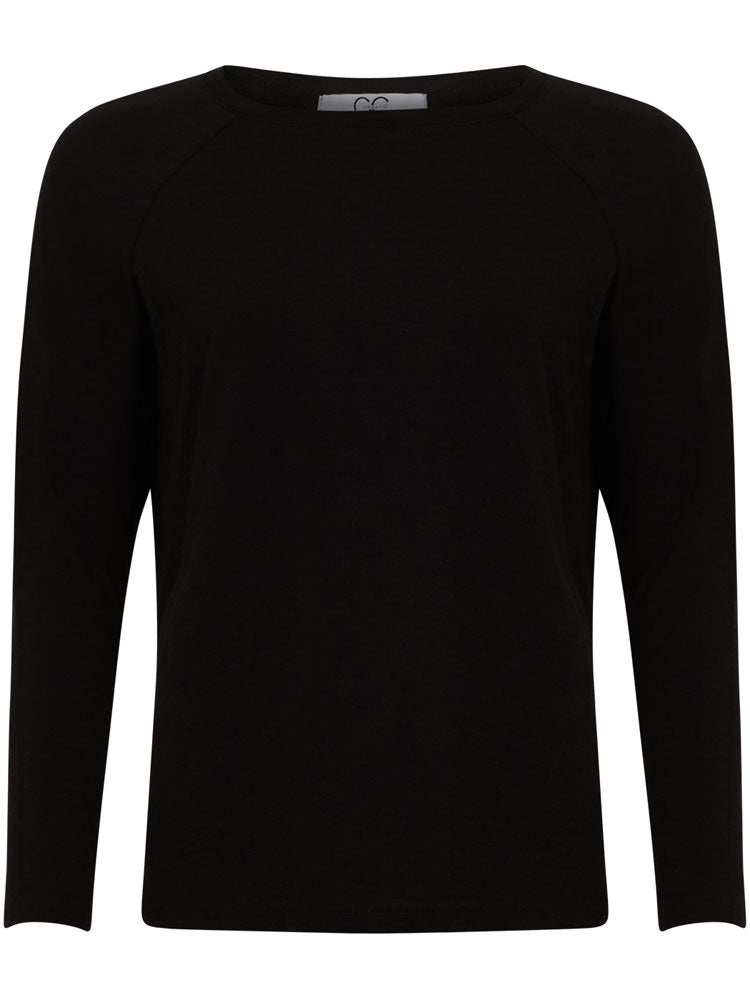 CC Heart Long Sleeve T-Shirt Black