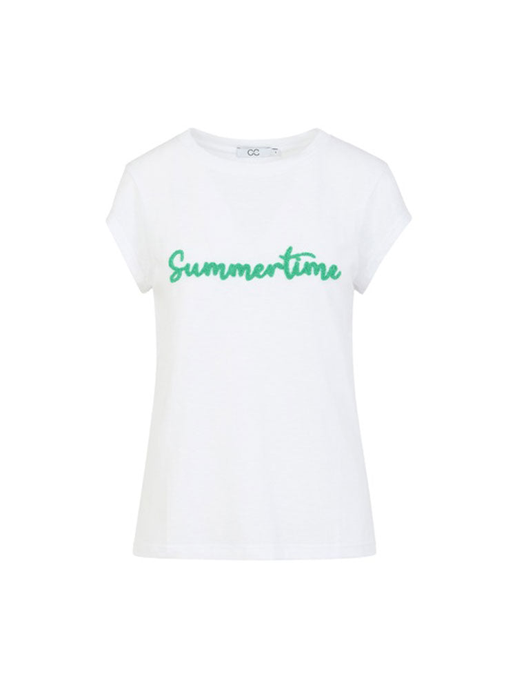 CC Heart Summer T-Shirt White