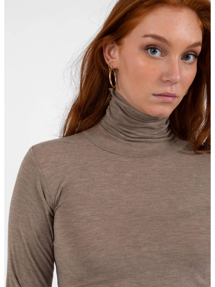 CC Heart Lana Turtleneck Hazel Melange