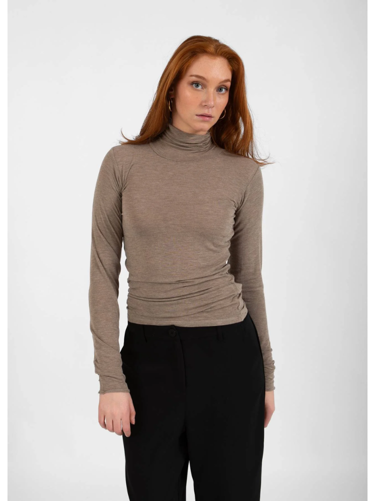 CC Heart Lana Turtleneck Hazel Melange