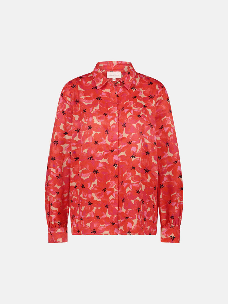 Fabienne Chapot Sancho Blouse Red Tulip Fever