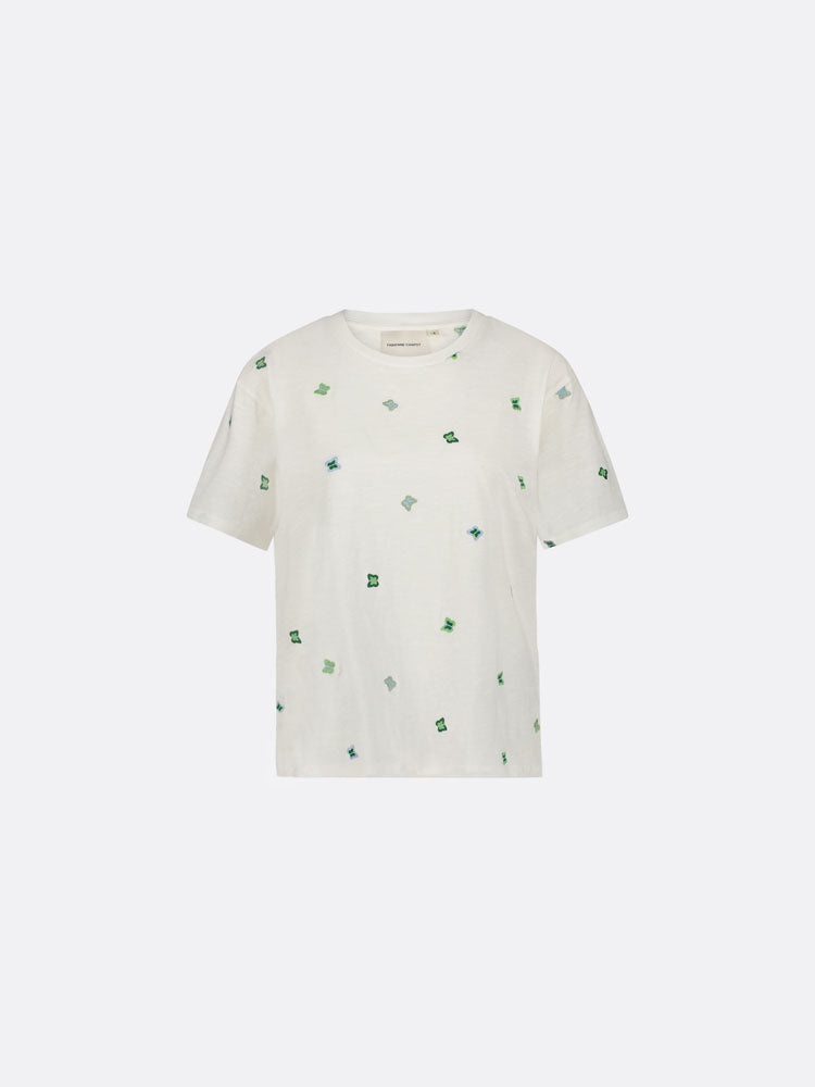 Fabienne Chapot Bernard Butterfly T-Shirt Cosy White