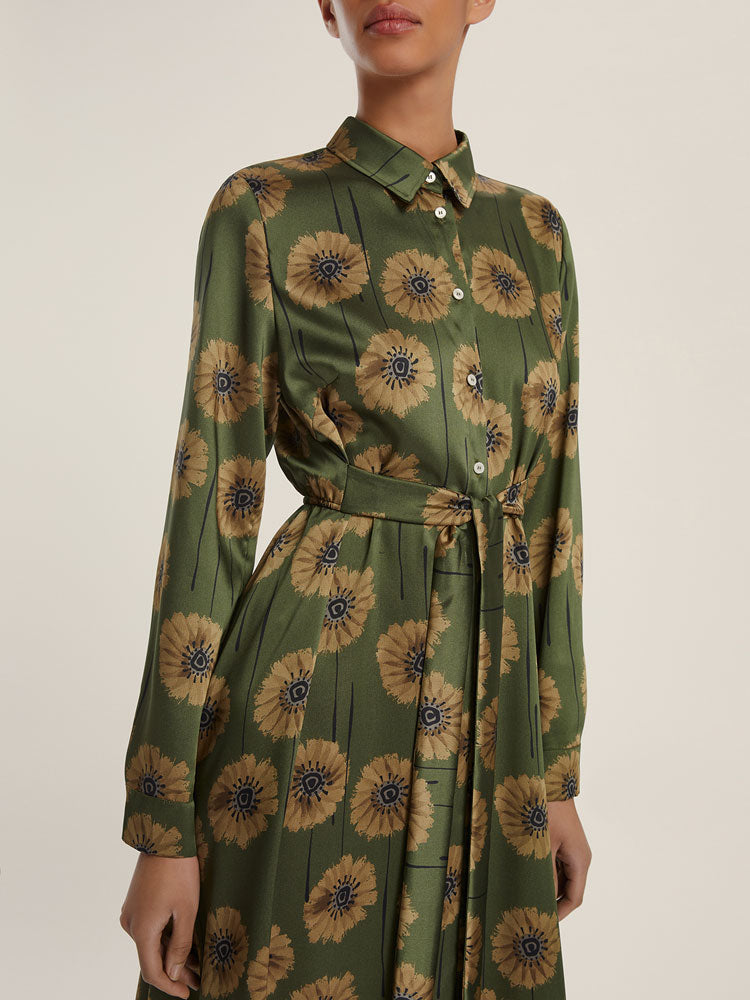 Emme Marella Comma Dress Green