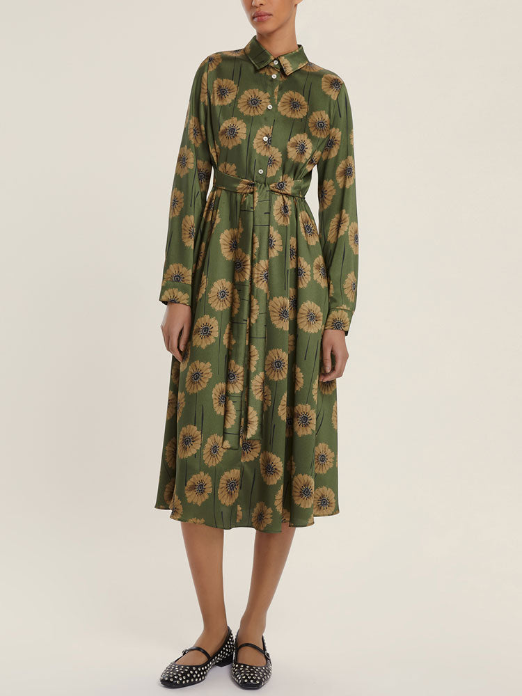 Emme Marella Comma Dress Green